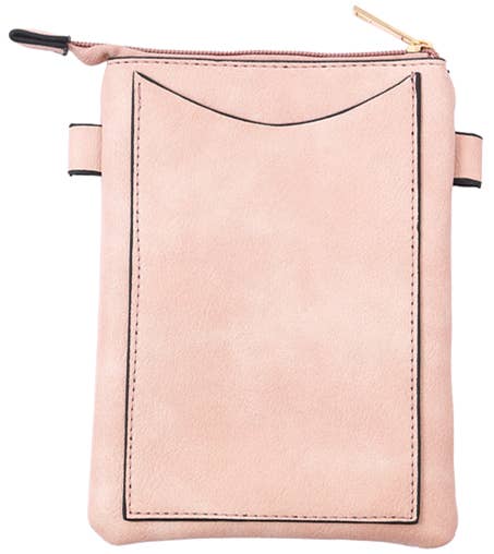 Pink - Paw Crossbody Bag