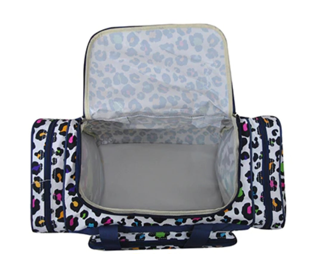 Popping Cheetah 20" Weekender Duffel Bag