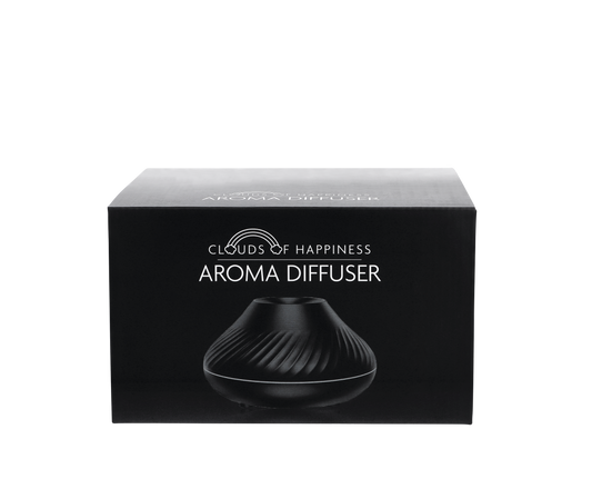 Flame Aroma Diffuser Black - 130 Ml