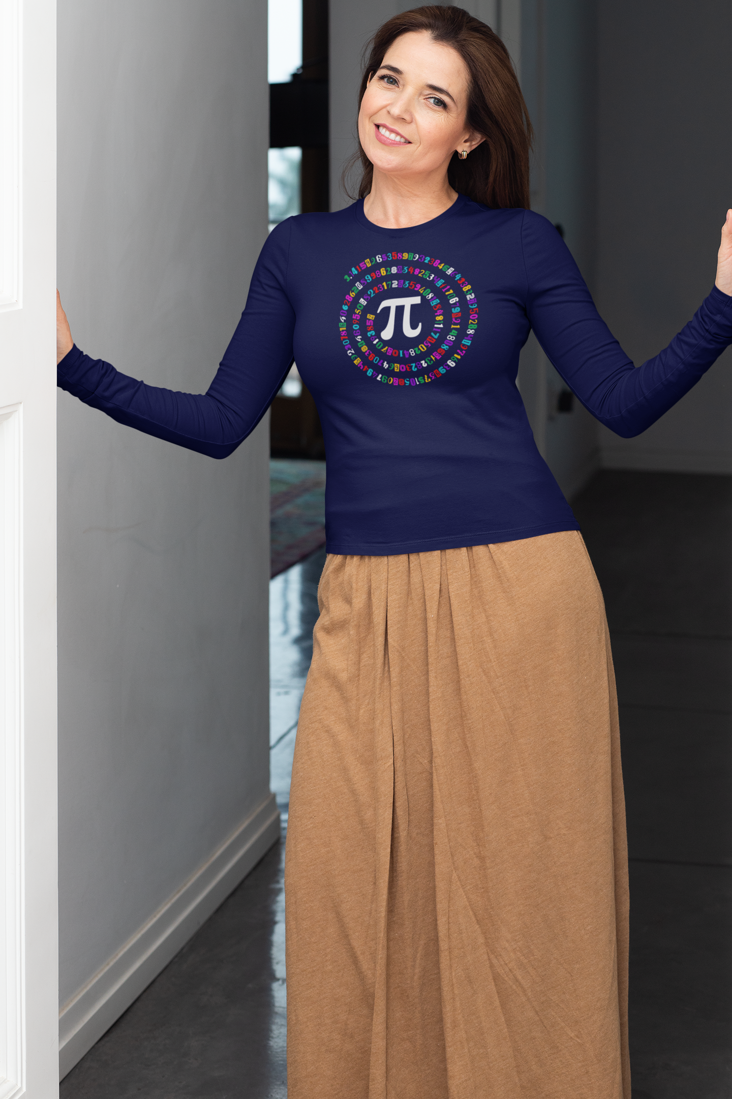 Pi Day Regular & Plus Long or Short Sleeve Tee Shirt