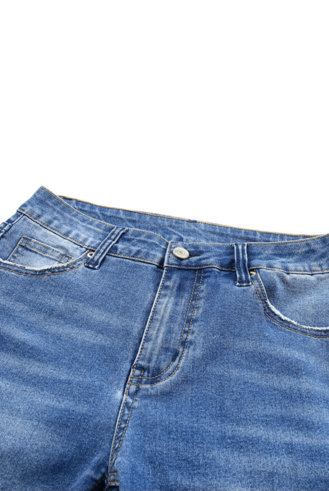 Denim Bermuda Shorts