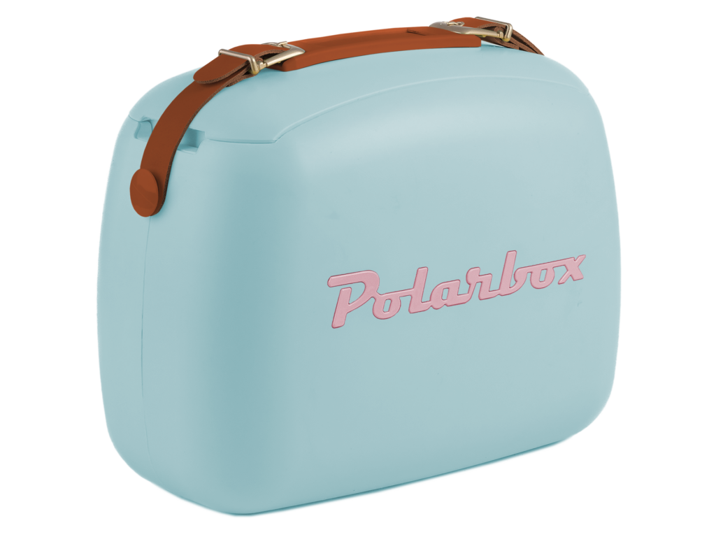 Polarbox Cooler Bag Summer Sky Blue-Lilac