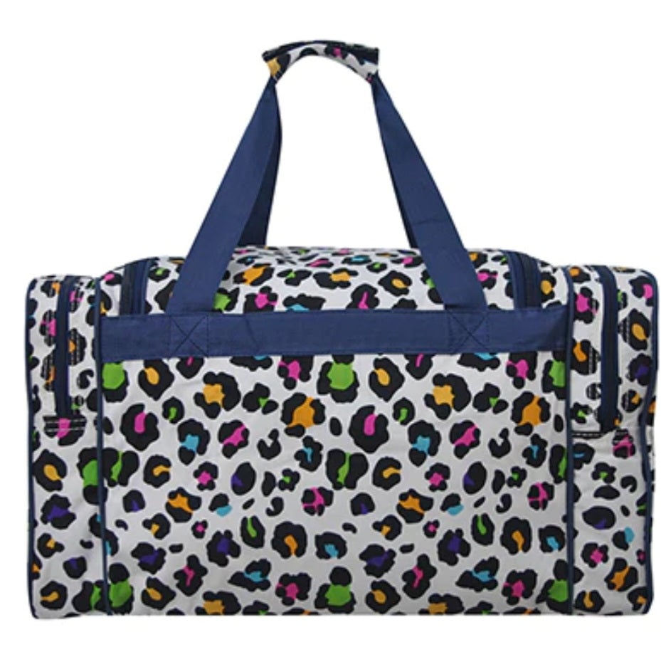 Popping Cheetah 20" Weekender Duffel Bag