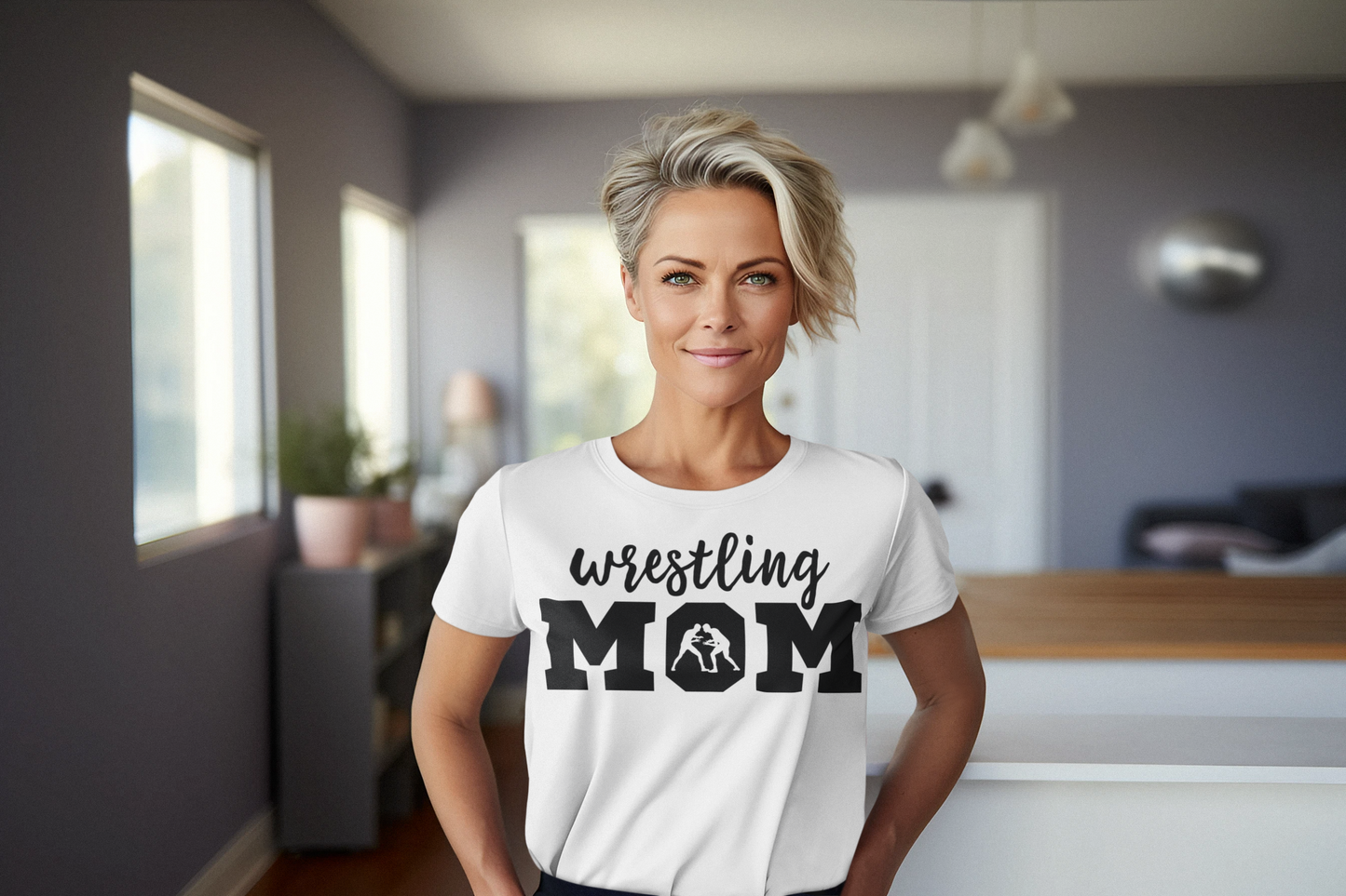 Wrestling Mom Graphic Tee