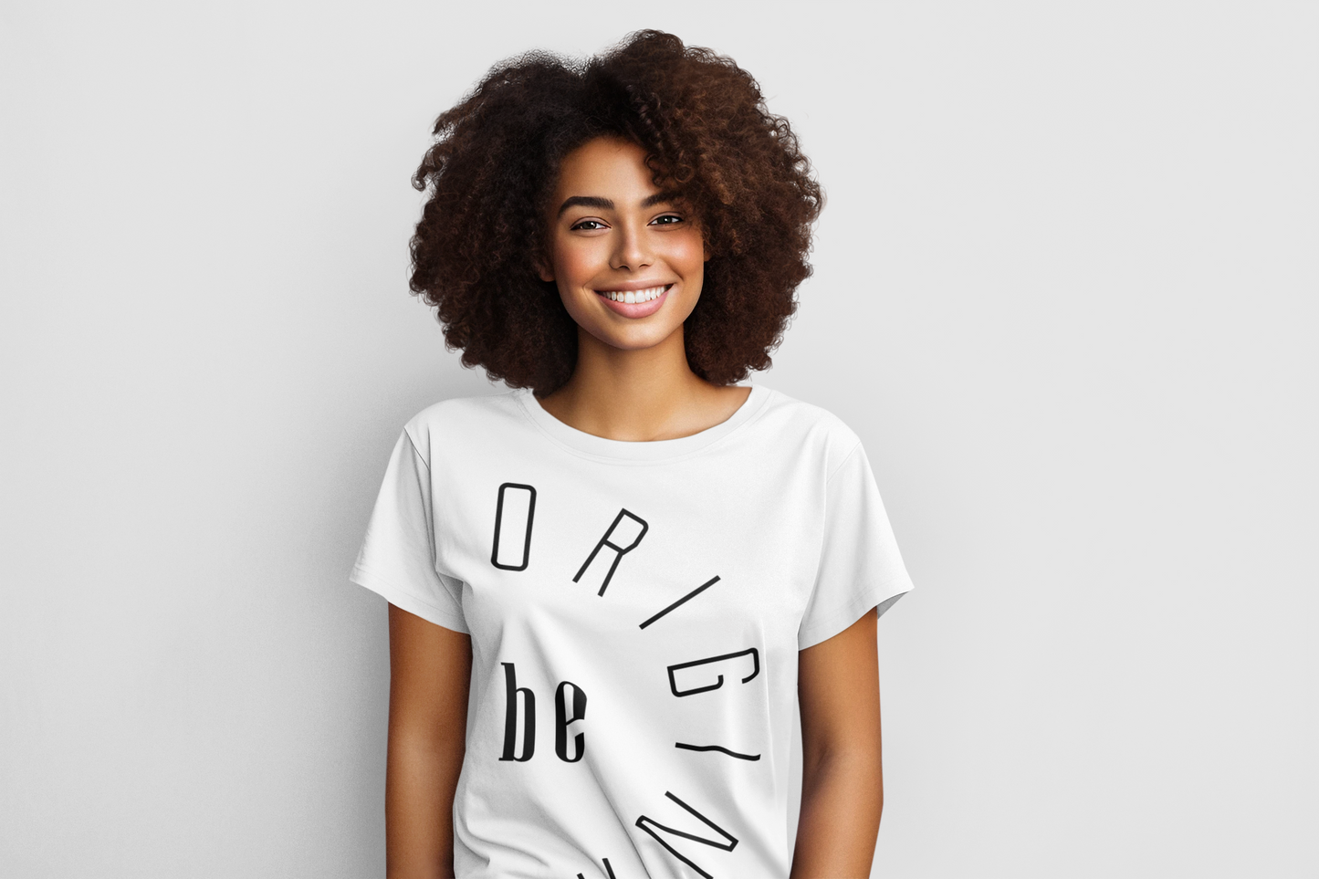 Be Original Regular or Plus Graphic Tee