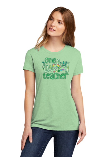 One Lucky Teacher Tee