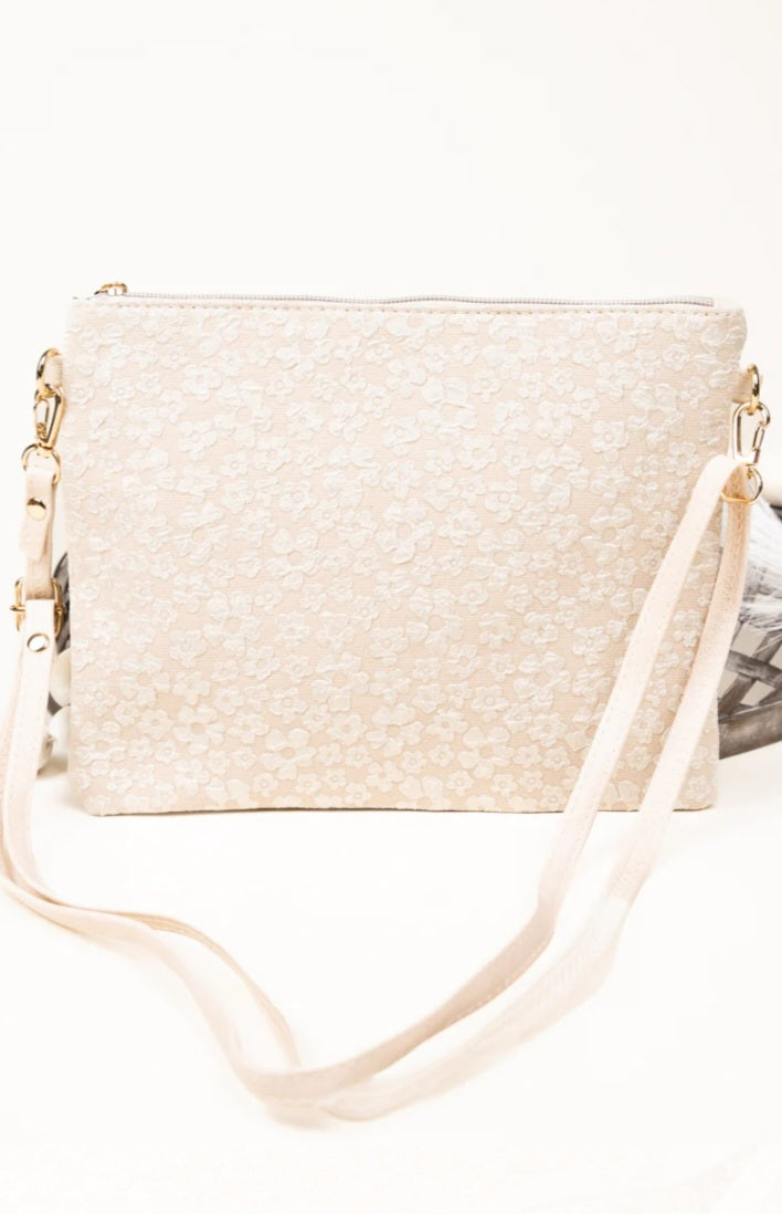 Spring Meadow Beige Crossbody