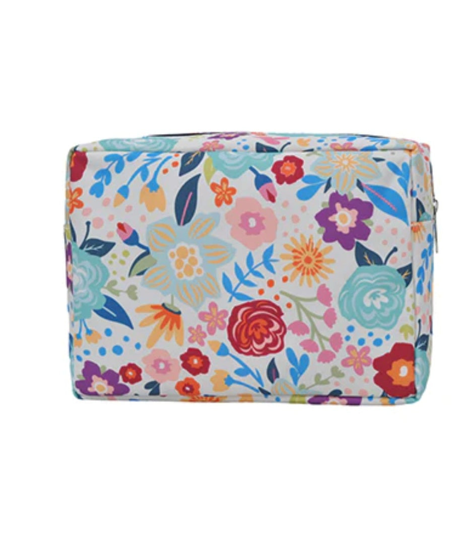 Spring Blossoms Large Cosmetic Pouch