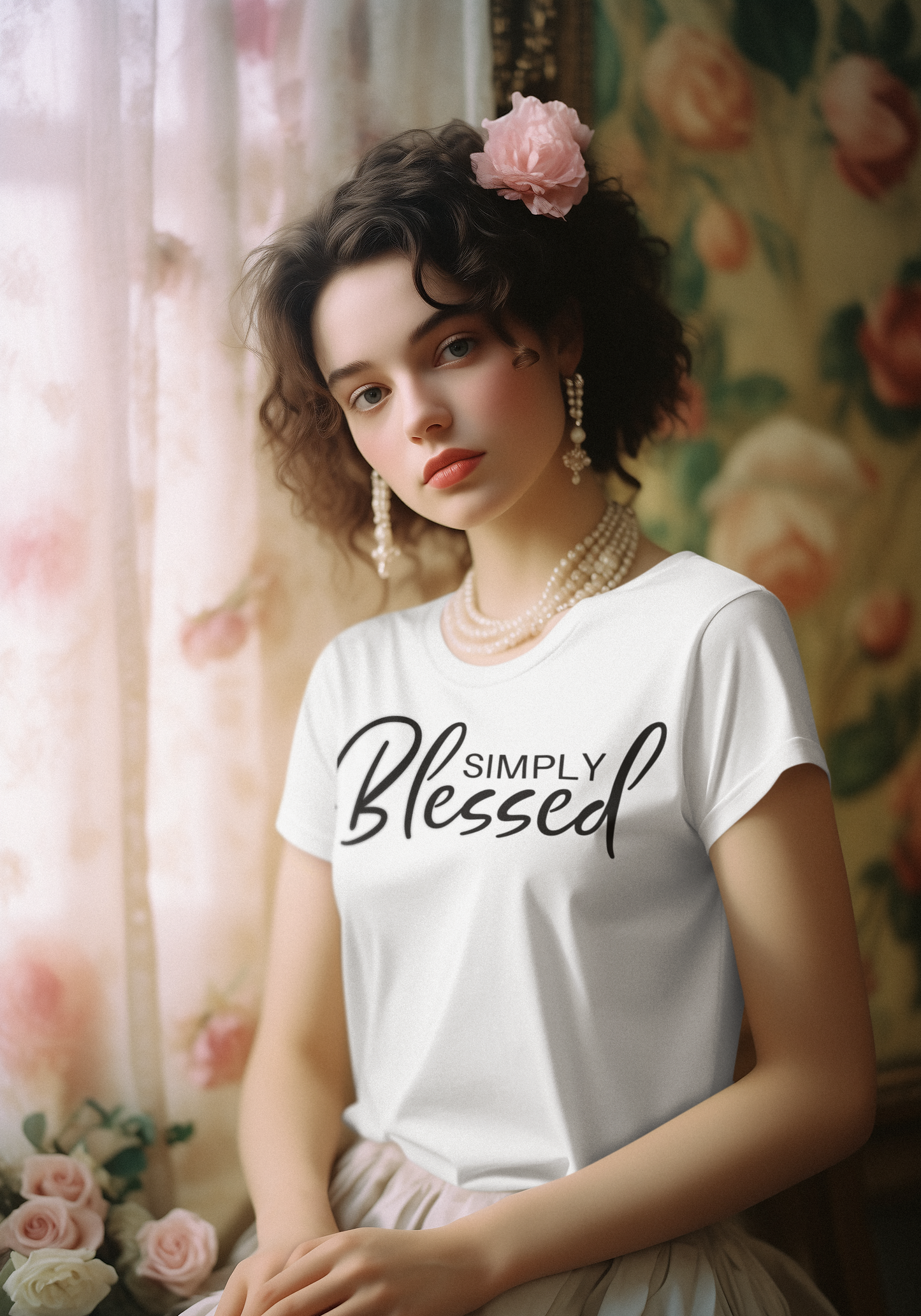 Simply Blessed Regular & Plus Graphic Tee