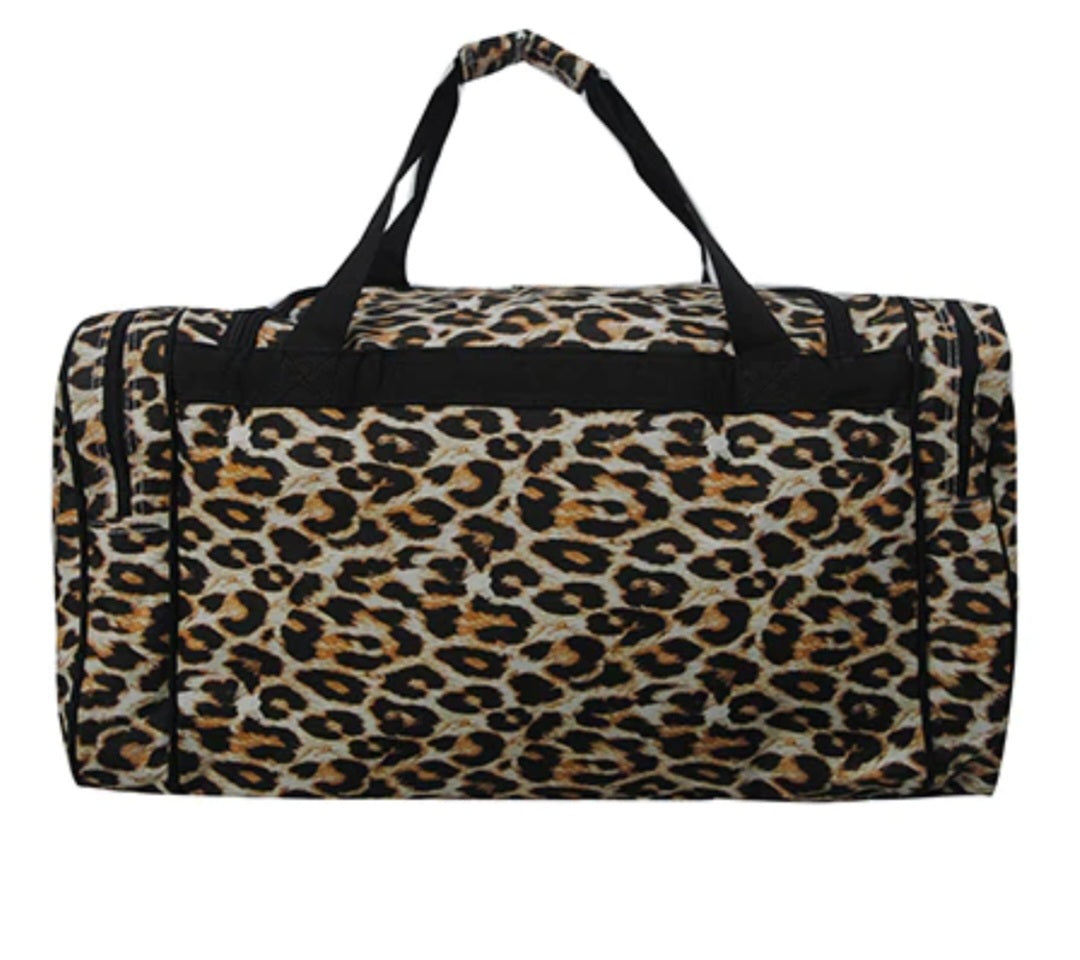 Wild Leopard 20" Weekender Duffel Bag