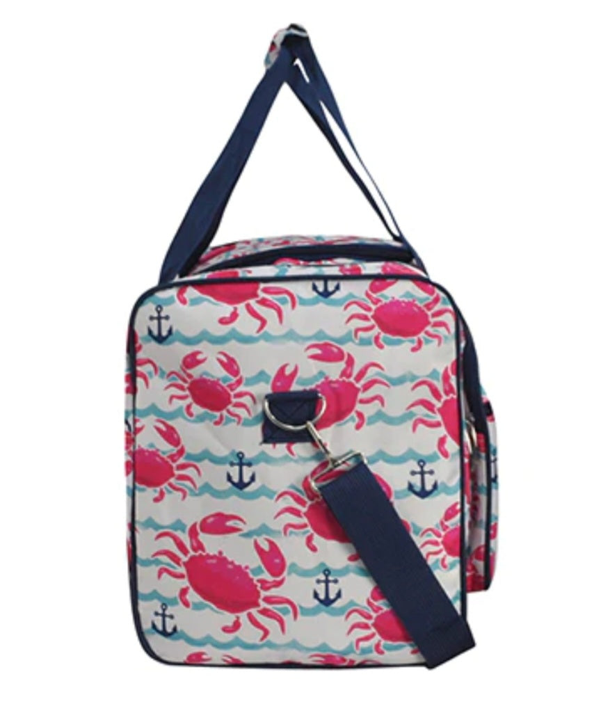 Crabs & Anchors 20" Weekender Duffel Bag