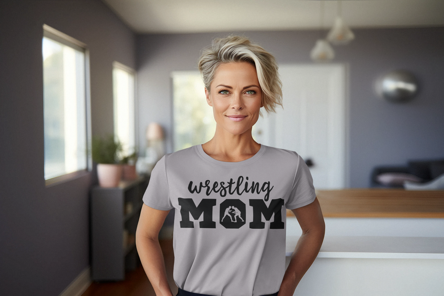 Wrestling Mom Graphic Tee