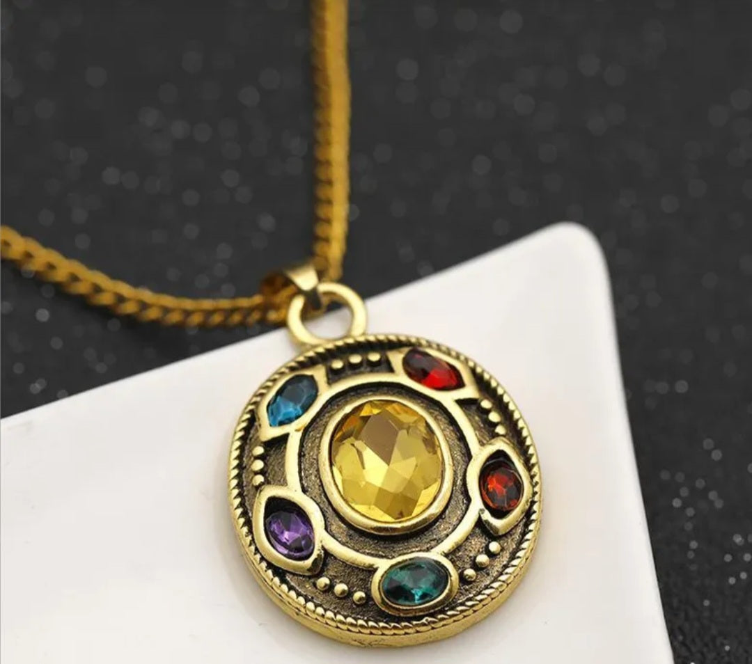 Multicolor Stone Women's Fashion Clavicle Necklace