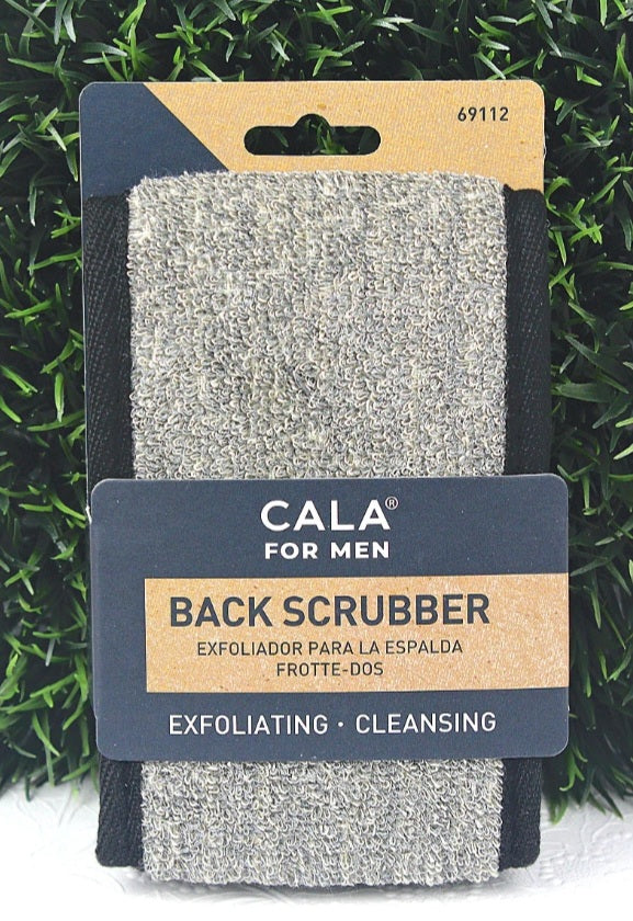 Taupe & Black Exfoliating Men's Scrubber