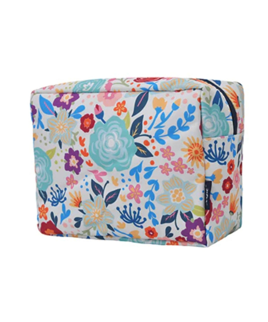 Spring Blossoms Large Cosmetic Pouch