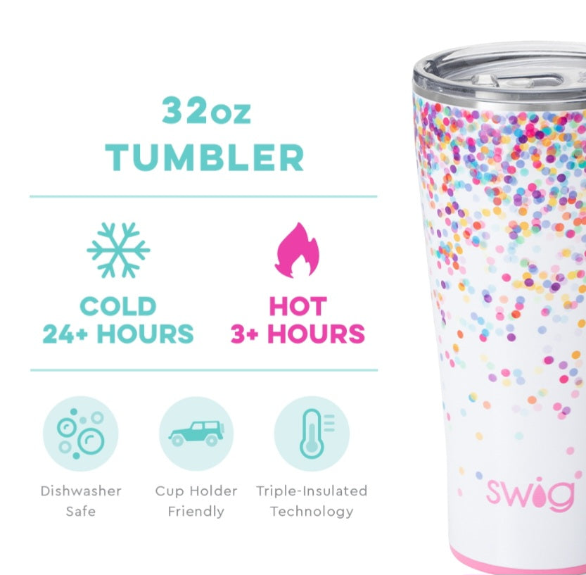 Swig Confetti Tumbler 32 oz