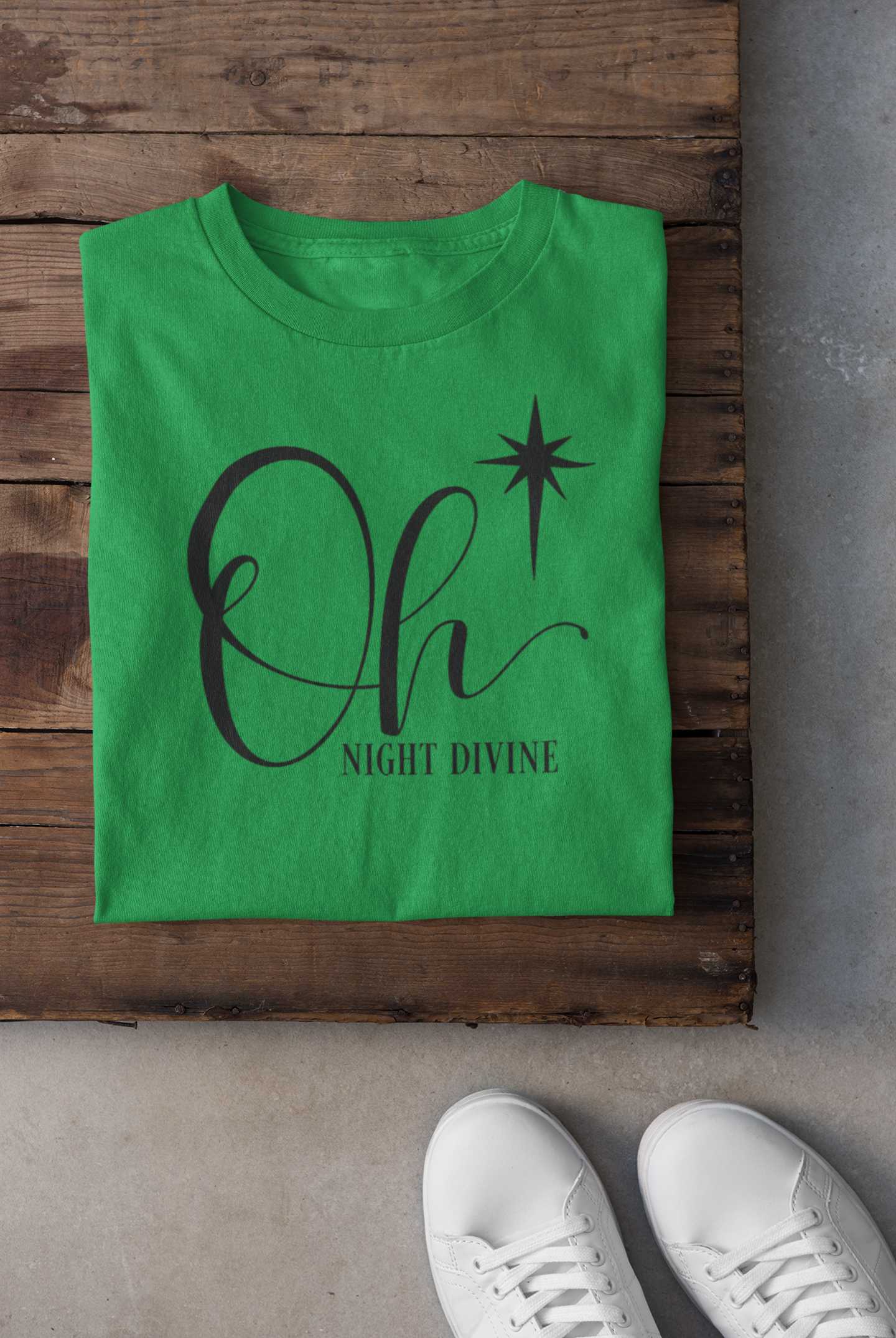 Oh Night Divine Regular & Plus Long or Short Sleeve Graphic Tee