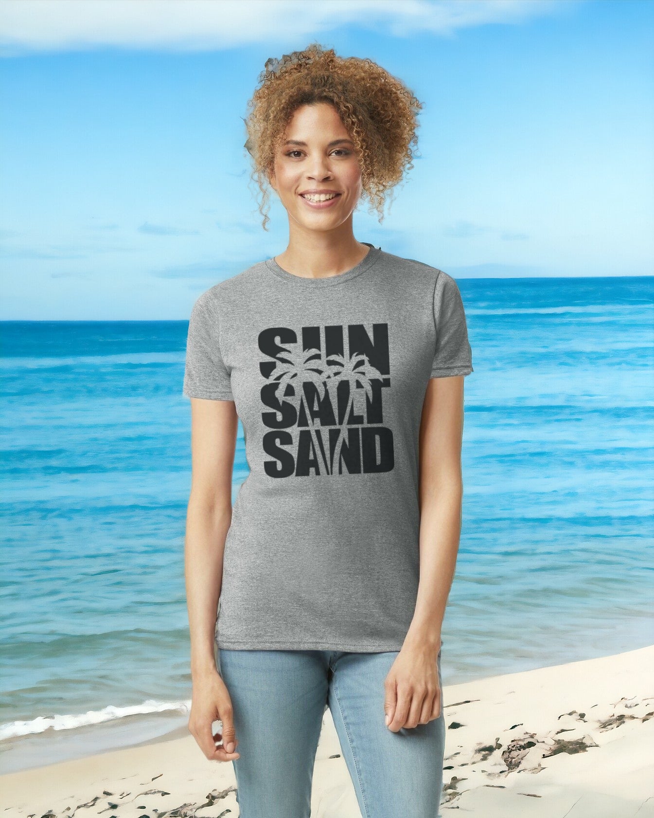 Sun Salt Sand Regular & Plus Graphic Tee