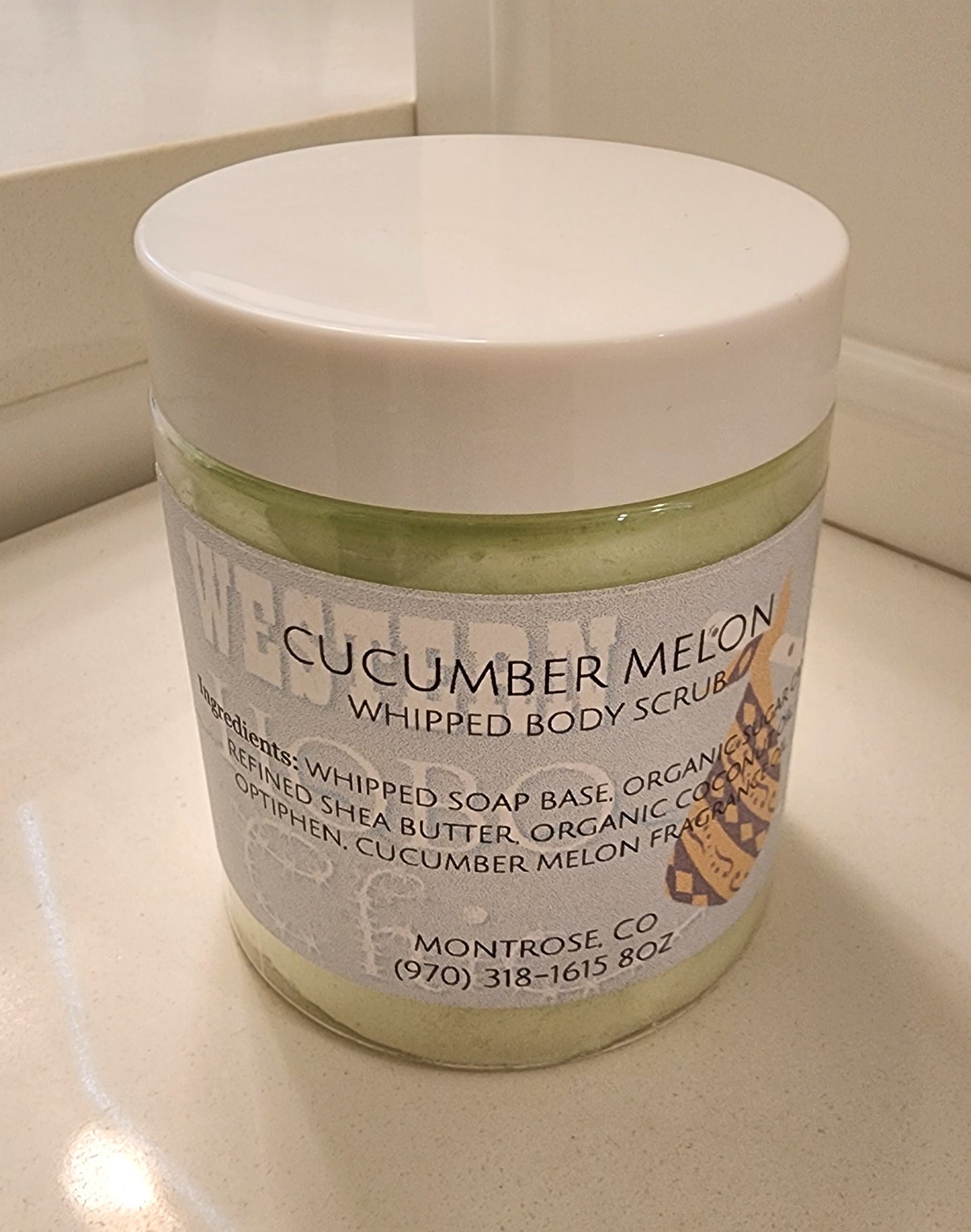 Cucumber Melon Whipped Body Scrub