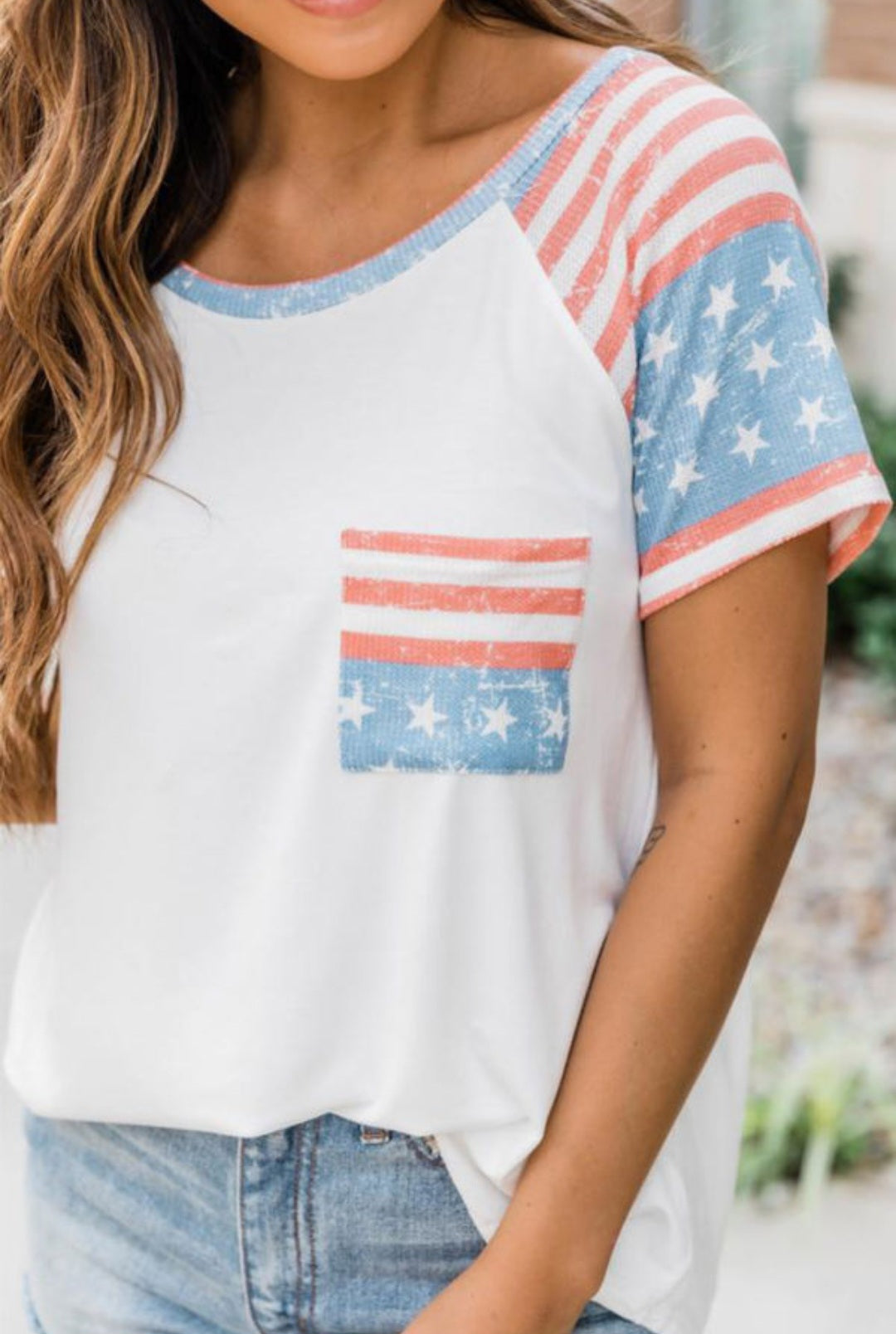 Red, White and All You Blue T- Shirt