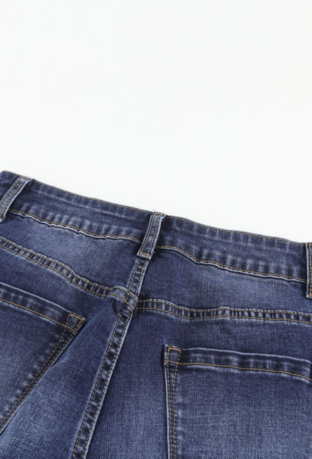 Blue Denim High Rise Jeans